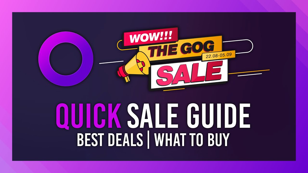 Top Games on Sale NOW | GOG Sale August 2022 | GOG/GOG Galaxy thumbnail