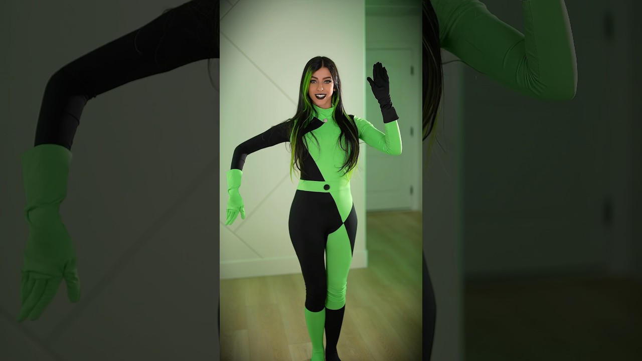 second attempt at this dance! this time as shego 💚 #foryou #cosplay #shego #kimpossible #trending