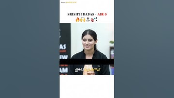 How To Introduce Yourself To The Board 🌟 Srishti Dabas | Upsc Interview