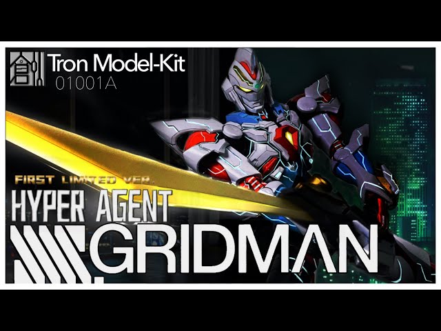 Tron Model-Kit HYPER AGENT GRIDMAN [FIRST LIMITED VER.]| SSSS