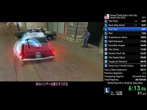 Видео: GTA: VC - any% (no SSU) - 54:10