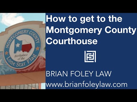 How to Get to County Court at Law 2 - Montgomery County