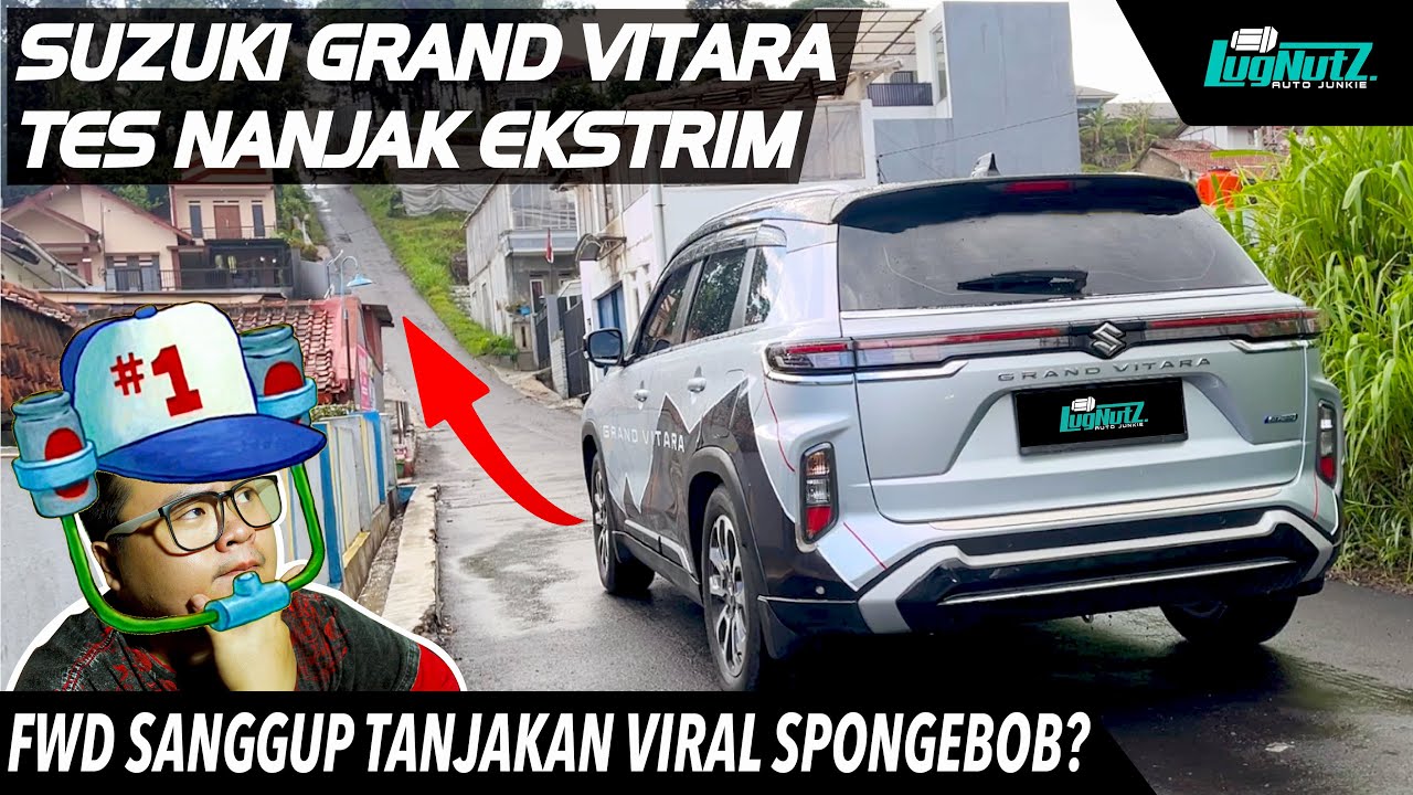 FWD Gak Kuat NANJAK? Kami SIKSA Grand Vitara Di Tanjakan Spongebob VIRAL! Sanggup Naik Apa NYANGKUT?