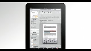 How to access Thomson Reuters ProView on the iPad screenshot 2