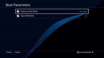 PS4 7.55 Debug Settings