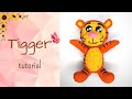 Tutorial tigger amigurumi  tigger y winnie pooh  crochet con may