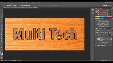 How to Carve Wood in Adobe Photoshop #photoshoptutorial