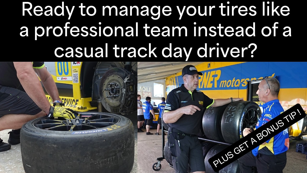 Pro Tire Marking for Track Days - HPDE Applications 