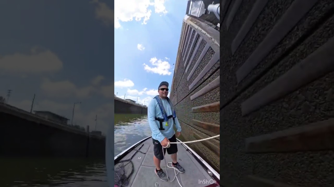 Slambow River fishing! Locking on river 