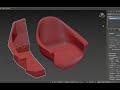 Chair modeling 3ds max   timelapse