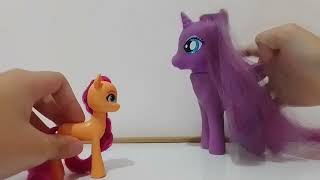 O mostro da escola parte 2 #mlps #nayaradiasmlp #mylittlepony #mlpbrasil #slime #pinkpie