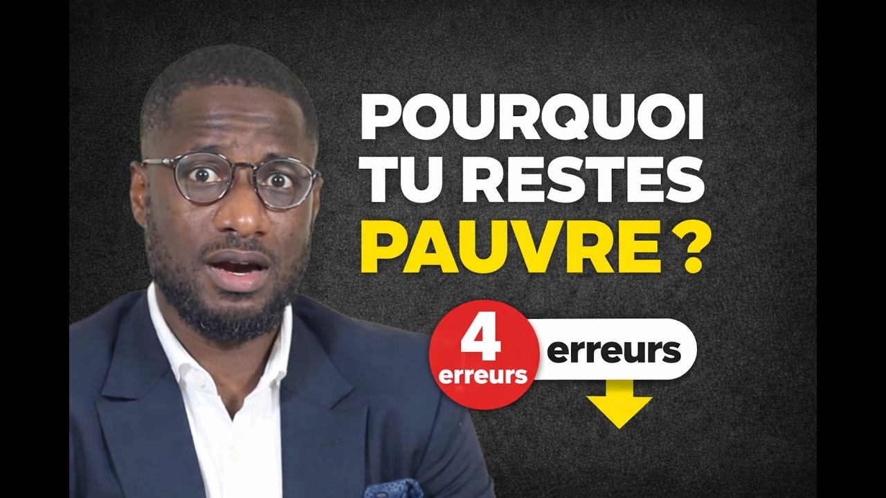 4 habitudes qui te maintiennent dans la pauvreté (à éviter absolument) JUSTE CRÉPIN GONDO