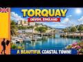 🔴 Torquay Walking Tour: Torre Abbey Sands to the Harbour | 4K English Riviera 🇬🇧