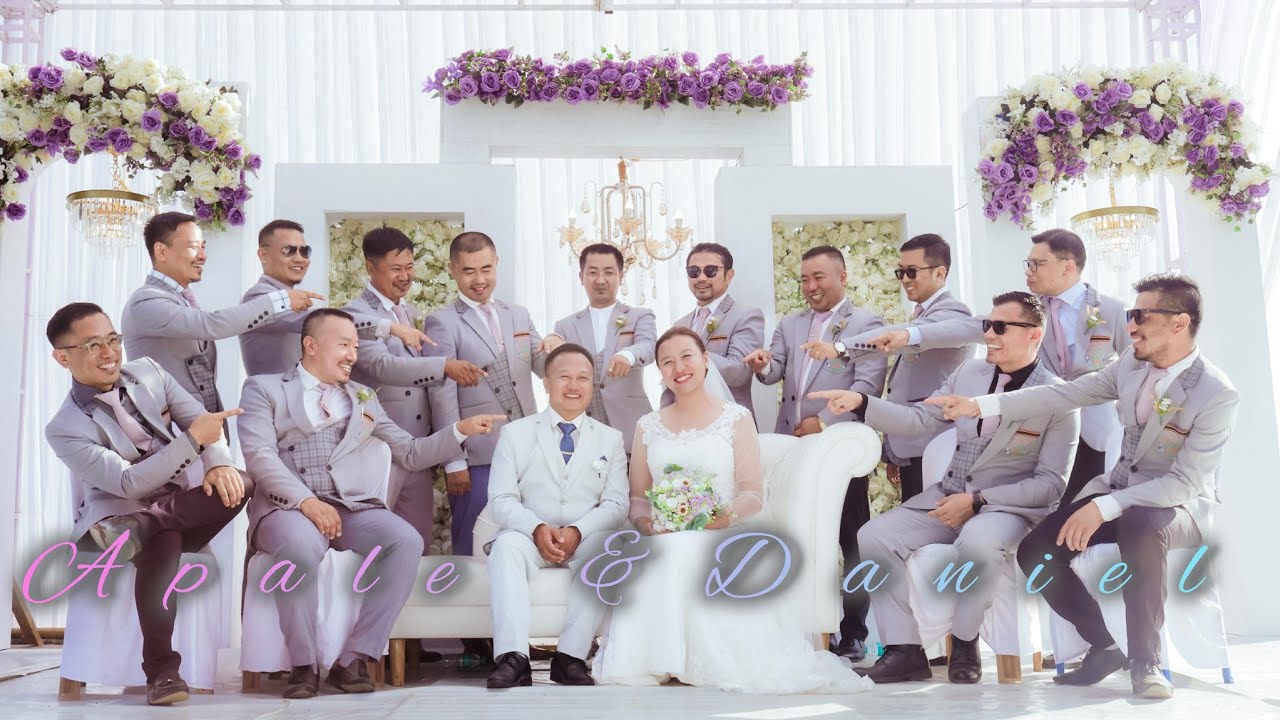 Апале и Дэниел // WedBiz // Взгляд // Христианская свадебная церемония // Нагаленд //