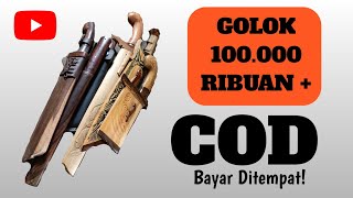 Review Golok 100.000 bisa COD bayar ditempat!!