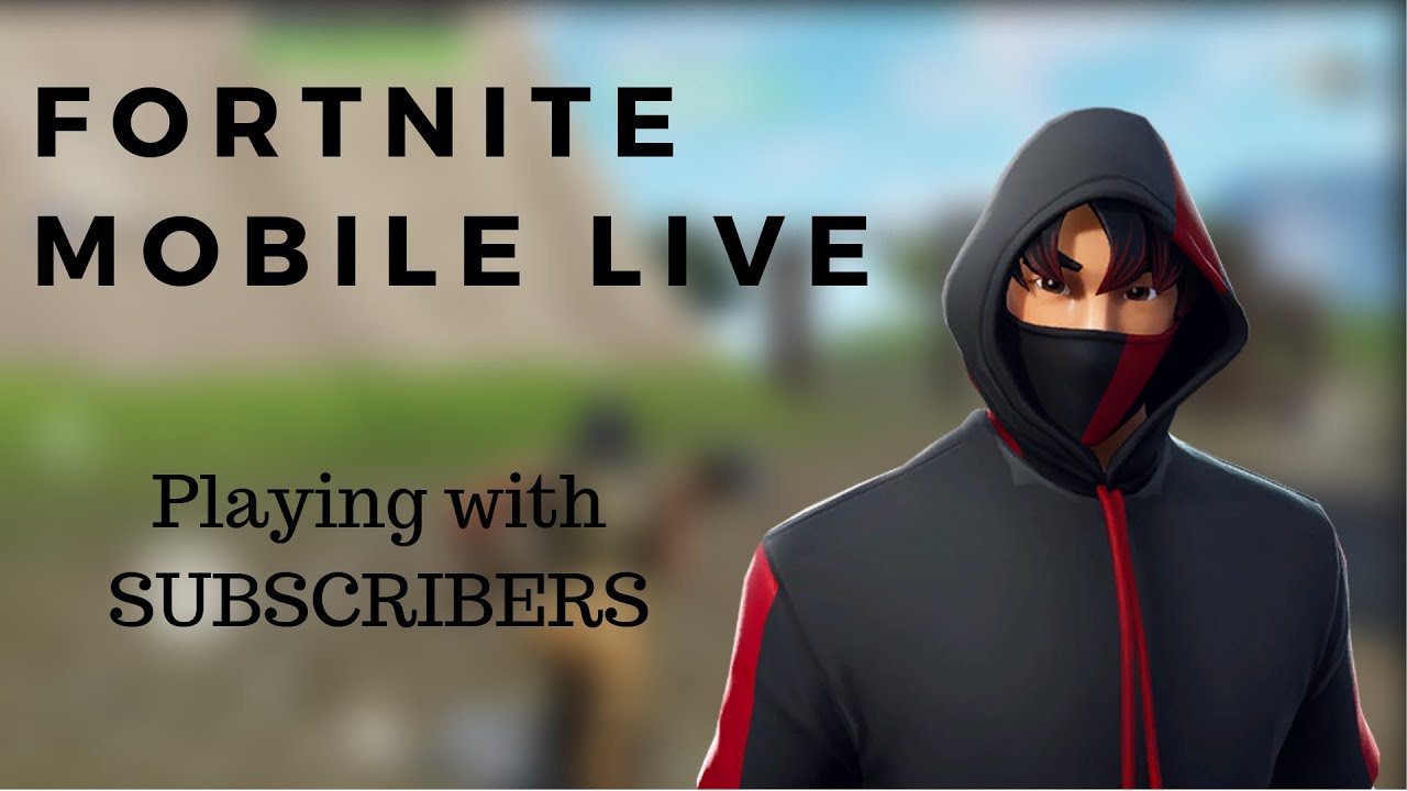 🔴LIVE🔴 | Fortnite Mobile Live | GIVEAWAY TIME | SUB GAMES