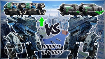 [WR] 🔥 Glacier (buff) VS Redeemer – Mk3 Comparison | War Robots