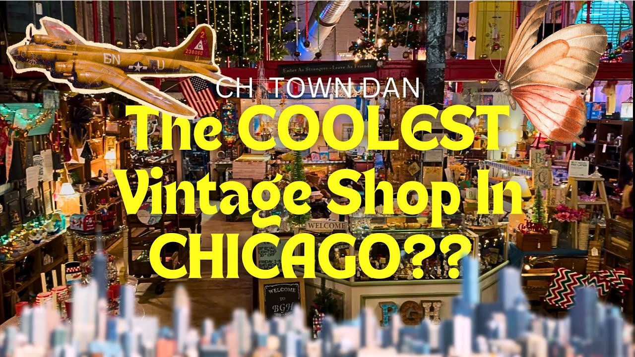 Is THIS The COOLEST Vintage Shop In Chicago??