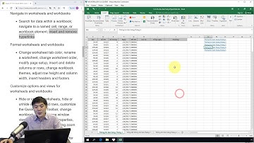 Ôn thi MOS Excel 2016: 1.2.3. Chèn và xóa Hyperlink (Insert and remove hyperlinks)