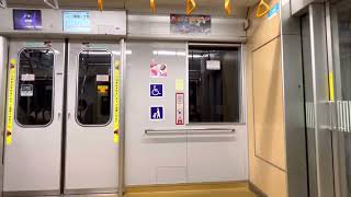 東京メトロ10000系10105F編成 各停 走行音(新富町〜銀座一丁目)