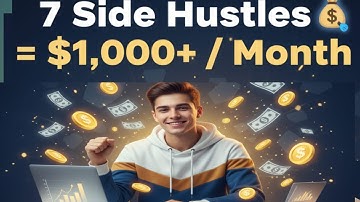 7 Surprising Side Hustles That Could Make You $1,000 Fast No Experience Needed!