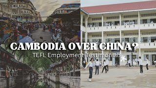 Why Did This Teacher Choose Cambodia Over China | TEFL Employment Service Testimonial! screenshot 5