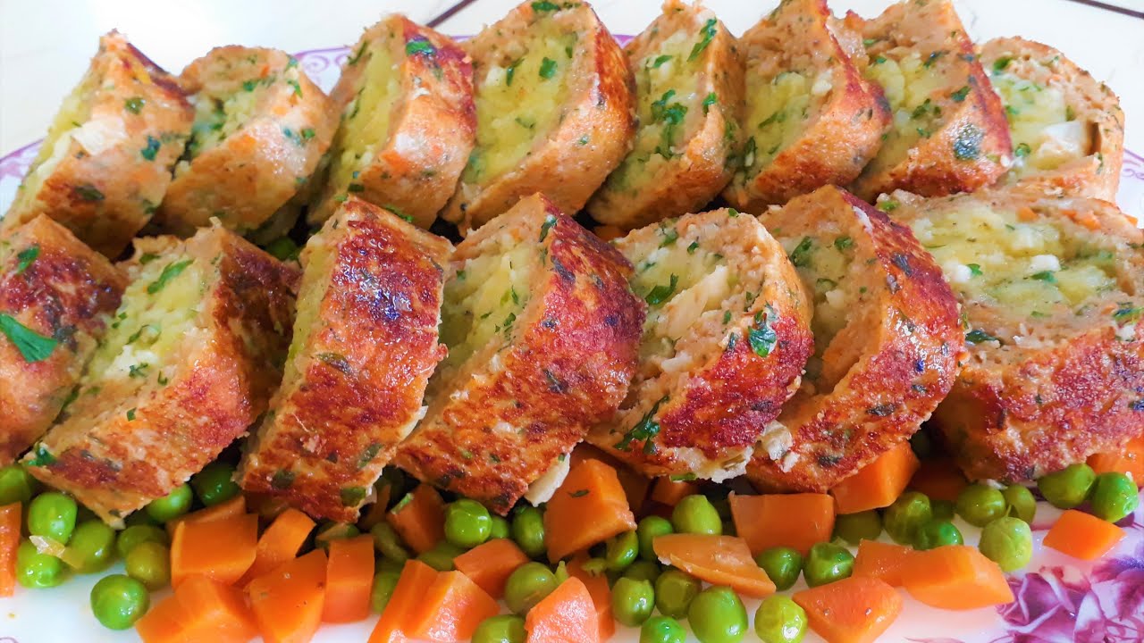 الدجاج بحشوة البطاطا وصفة مميزة وشهية