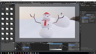 modeling a snowman in blender 2 8