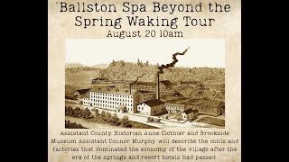 Ballston Spa Beyond the Springs Walking Tour