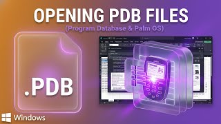 Opening PDB Files (Palm DB Viewer)