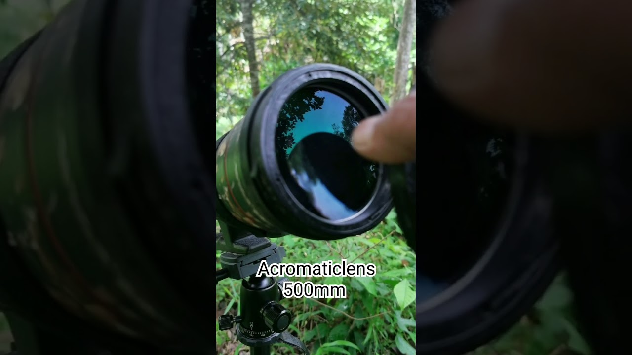 lensa diy Acromaticlens 500mm untuk hp 
