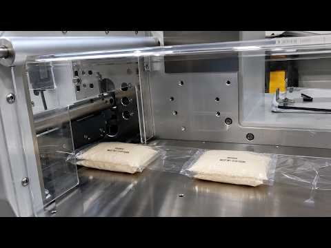 Fresh Salad Kit Flow Wrapping & Date Coding | IMPAK AHP-450 Flow Wrapper