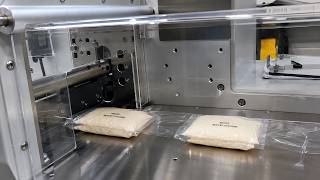 Fresh Salad Kit Flow Wrapping & Date Coding | IMPAK AHP-450 Flow Wrapper