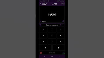 Math Tricks - Training mode - Square numbers ending in 5 - level 010 (Number Keyboard)