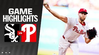 White Sox vs. Phillies Game Highlights (4\/20\/24) | MLB Highlights