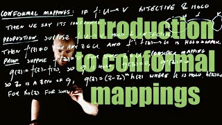 Lecture 22: Introduction to conformal mappings