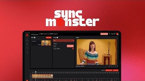 SyncMonster Lifetime Deal - The AI lipsync tool for video content creators in 2025