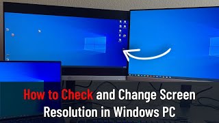How To Check And Change Screen Resolution In Windows 1011 Guide