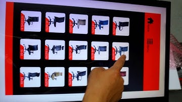 MK908 + touch screen for furniture vending app