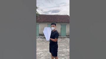Làm máy bay giấy siêu to - How to make paper plane #shortvideo #paperplane #trochoituoitho #music