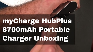 Mycharge Hubplus 6700Mah Portable Charger Unboxing