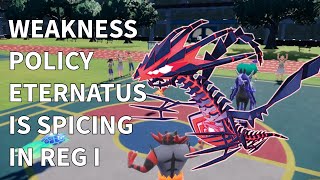 Weakness Policy Eternatus Breaks Reg I