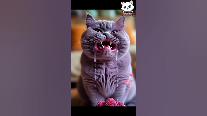 Sad Purple Pink Eyed British Shorthair cat just needs Love ❤️😭 #shorts #viral #cat