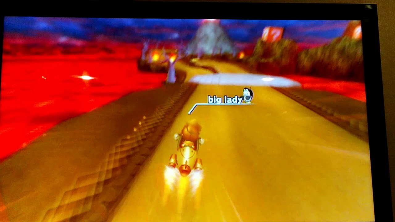 [MKW] Grumble Volcano (no glitch) w/ Bullet Bike - 