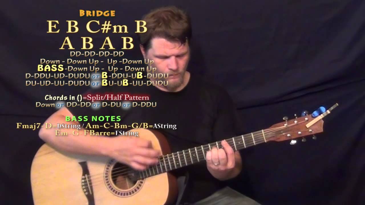 Belle Of The Boulevard (Dashboard Confessional) Guitar Lesson Chord Chart in E Major YouTube