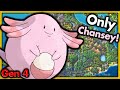 Im back  can i beat pokemon platinum with only chansey  pokemon challenges