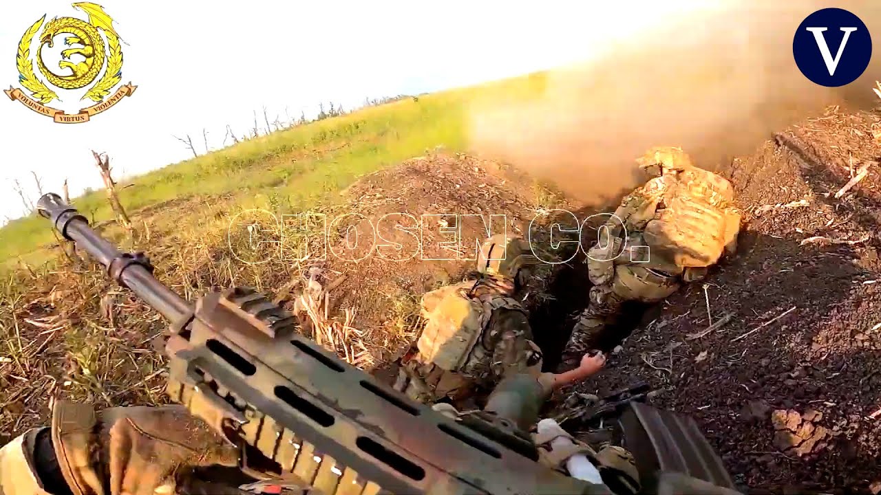 Интернационалисты снимают нападение на российские позиции в направлении Донецка