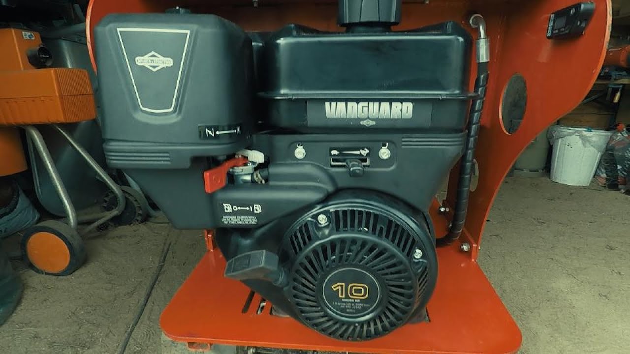 Der neue 10 PS Motor im ersten Einsatz / The new 10 hp engine in its ...