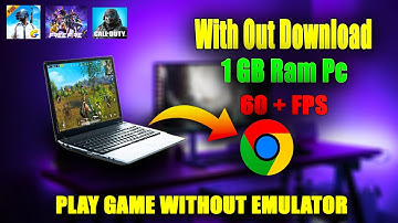 How To Play PUBG/BGMI Without Emulator On Pc | Play Any Game In Browser No Emulator |