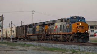 Quarterly Review: New CSX Heritage Units Lead High Priority Trains On The South End Subdivision!